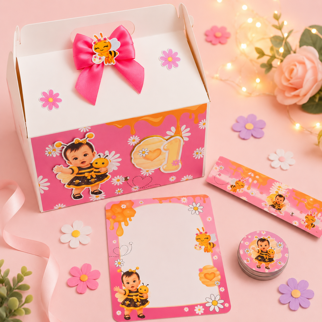 caja sorpresa fiesta abejita